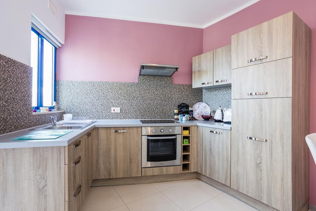 Seaview Luxury Penthouse With Shared Swimming Pool Lejlighed Għajnsielem Eksteriør billede